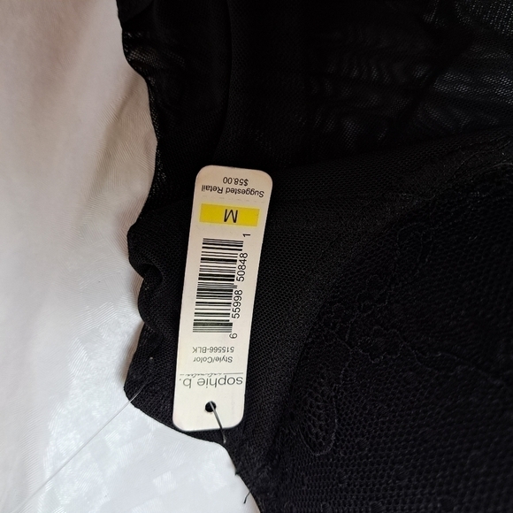 SOPHIE B Mesh Basque Lingerie - Picture 7 of 9